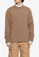 Jacquemus La Maille Logo-Intarsia Sweater 245KN295 2329-810