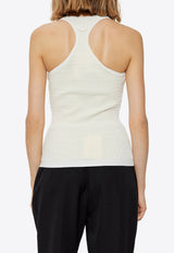 Jacquemus Scala Ribbed Tank Top 251KN587 2429-110