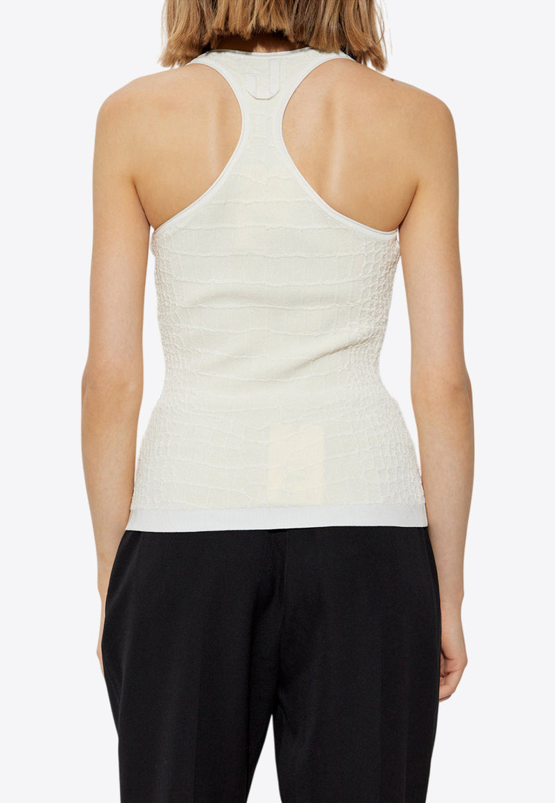 Jacquemus Scala Ribbed Tank Top 251KN587 2429-110