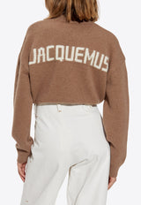 Jacquemus La Maille Logo-Intarsia Sweater 241KN353 2329-810