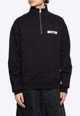 Jacquemus Gros Grain Logo-Patch Sweatshirt 255JS283 2458-990