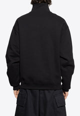 Jacquemus Gros Grain Logo-Patch Sweatshirt 255JS283 2458-990