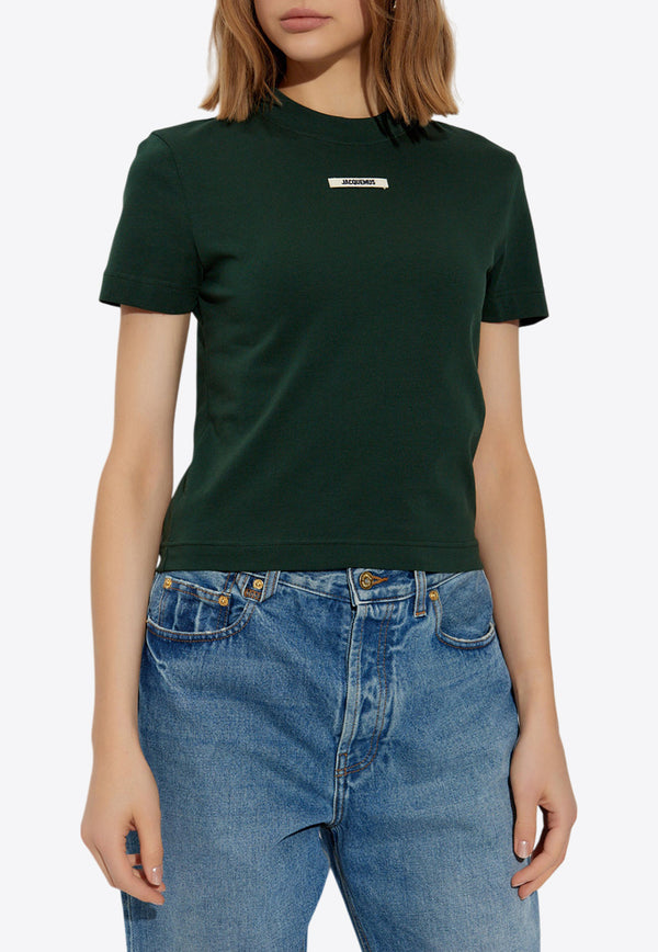 Jacquemus Logo-Patch Short-Sleeved T-shirt 241JS133 2031-591