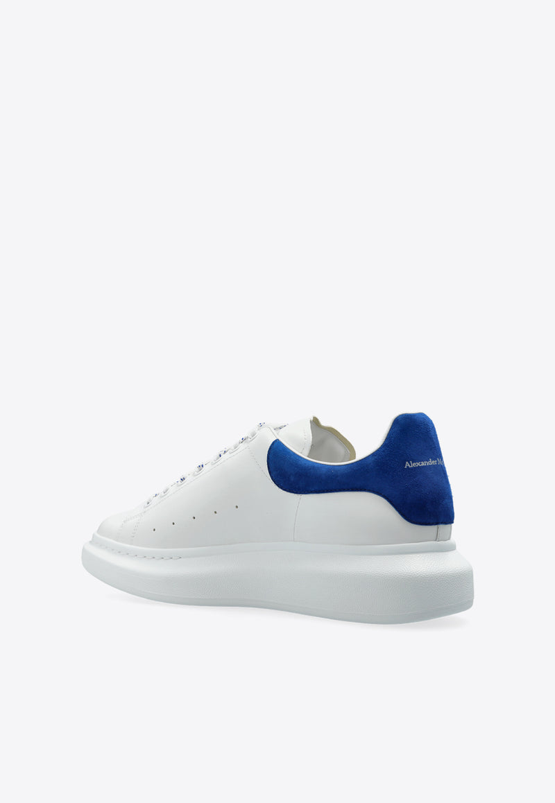 Alexander McQueen Oversized Leather Low-Top Sneakers 553680 WIEF1-9086