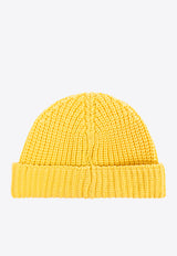 Moschino Logo-Patched Ribbed Beanie 60110 M5837-004