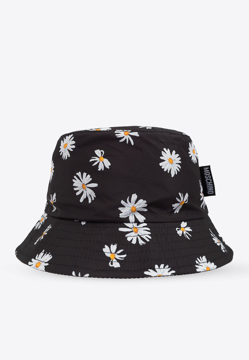 Moschino Floral-Printed Bucket Hat 65134 M3255-016