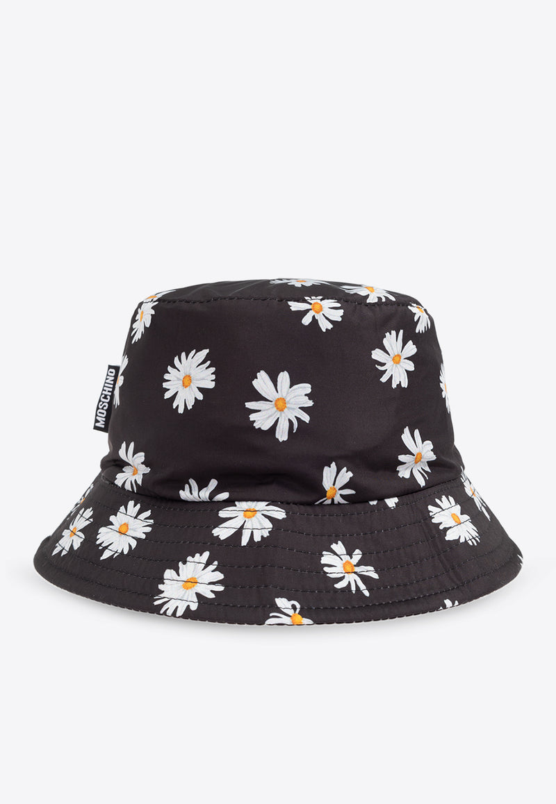 Moschino Floral-Printed Bucket Hat 65134 M3255-016