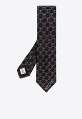 Moschino Monogram Silk Tie 55061 M5725-001