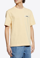 Jacquemus The Gros Grain Logo T-shirt Yellow 245JS208 2125-131