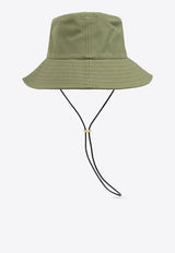 Moschino Logo Lettering Bucket Hat Green 65408 M3094-006