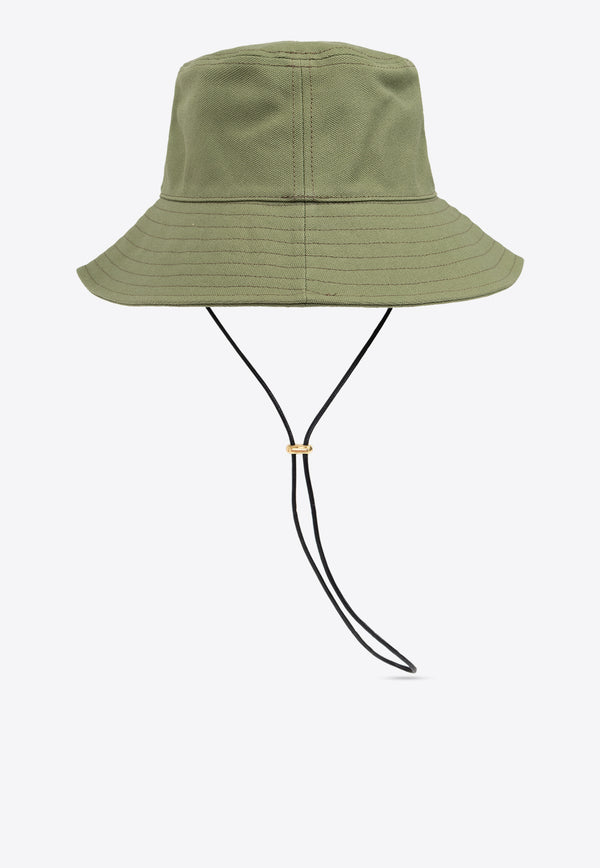 Moschino Logo Lettering Bucket Hat Green 65408 M3094-006