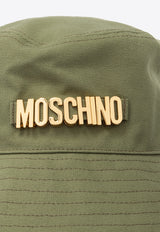 Moschino Logo Lettering Bucket Hat Green 65408 M3094-006