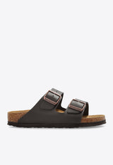 Birkenstock Arizona Buckle Slides Brown 51103 0-DARK BROWN