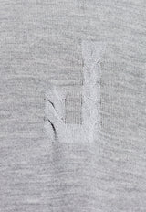 Jacquemus Logo-Embroidered Wool Sweater 255KN539 2431-950