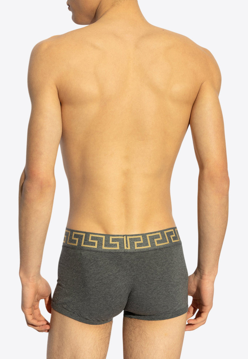 Versace Logo-Waistband Briefs AU10026 1A10011-A9X1