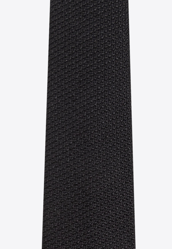 Moschino Logo Silk Tie 55058 M5662-001