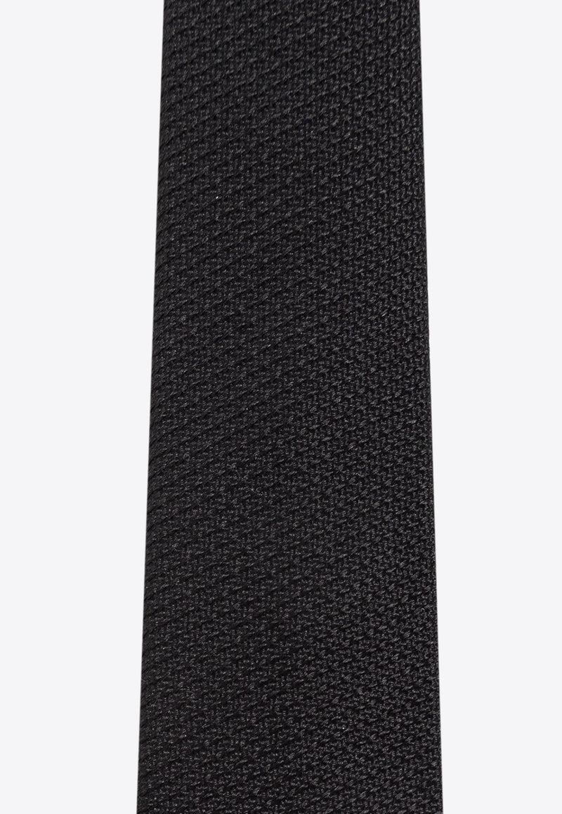 Moschino Logo Silk Tie 55058 M5662-001