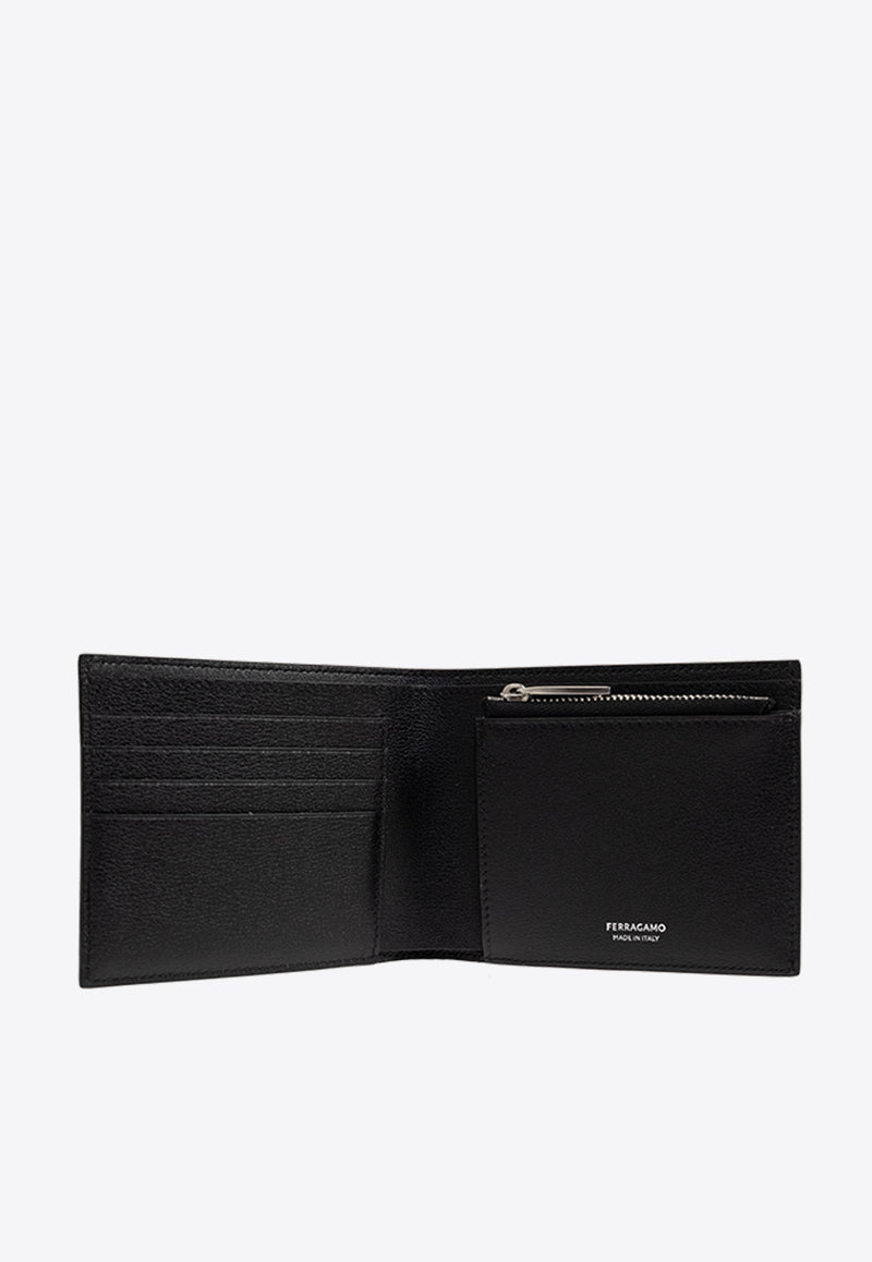 Monogram-Embossed Bi-Fold Wallet