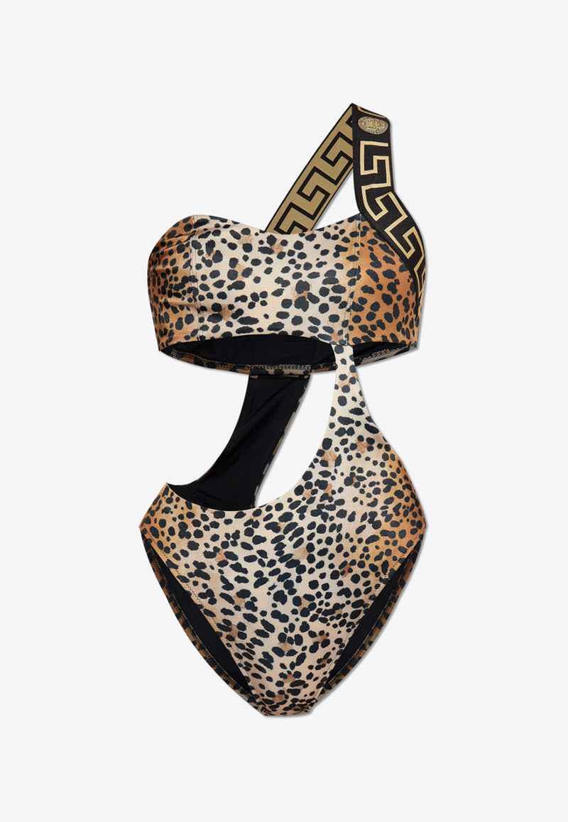 Versace Leopard One-Piece Swimsuit ABD01108 1A13661-5N580