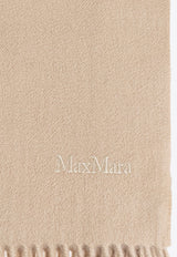 Max Mara Baci Logo-Embroidered Cashmere Scarf BACI 2514541331-087