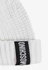 Moschino Logo-Patch Beanie 60110 M5837-002