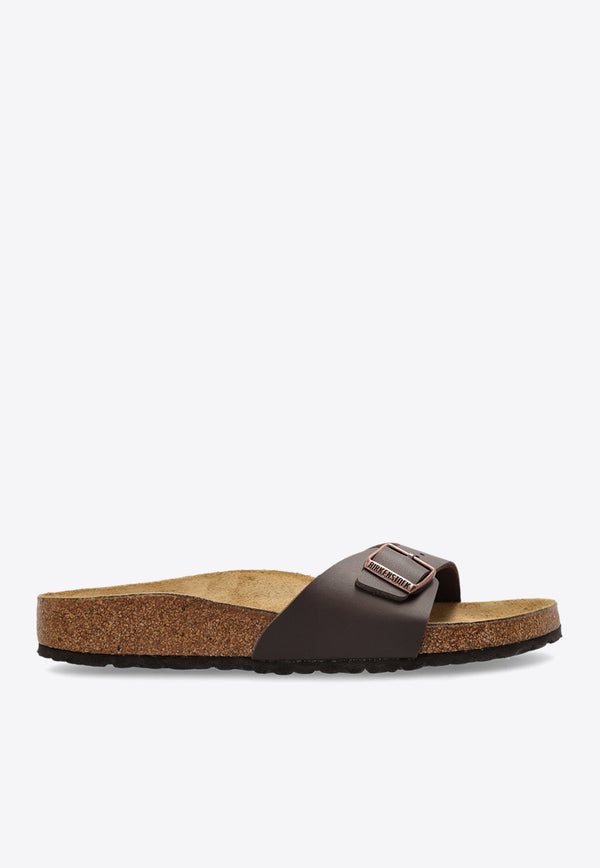 Birkenstock Madrid Birko-Flor® Nubuck Sandals 40393 0-DARK BROWN