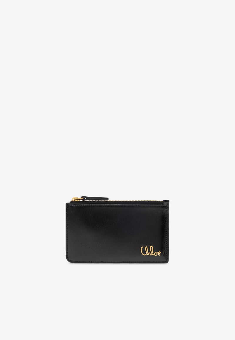 Chloé Zipped Leather Cardholder CH25SP481 O16-001