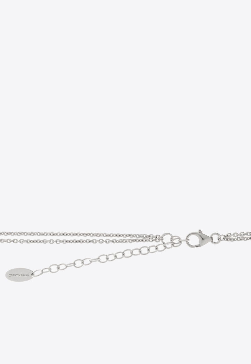 Small Vara Double-Chain Necklace