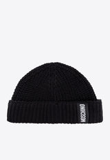 Moschino Logo-Patch Beanie 60110 M5837-016