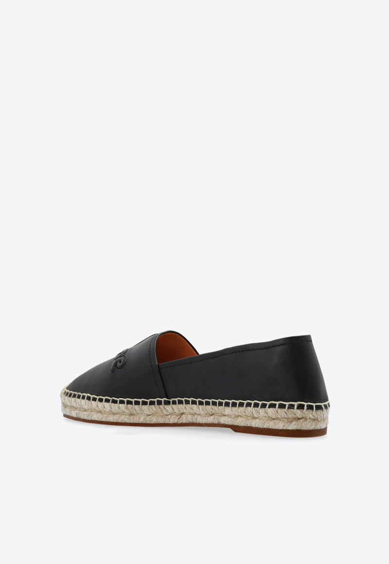 Chloé Isla Leather Espadrilles CHC25S08R QW-001