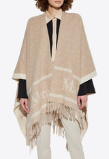 Max Mara Hilde Jacquard Wool Poncho HILDE 2514731051-005