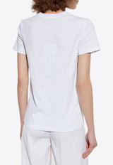 Max Mara Acacia Jersey T-shirt with Embroidery ACACIA 2511941031-007