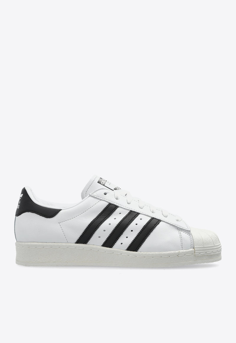 Adidas Originals Superstar 82 Leather Low-Top Sneakers JI2025 M-FTWWHT CBLACK OWHITE