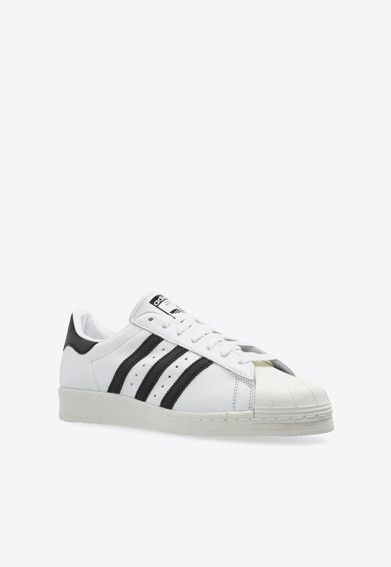 Adidas Originals Superstar 82 Leather Low-Top Sneakers JI2025 M-FTWWHT CBLACK OWHITE