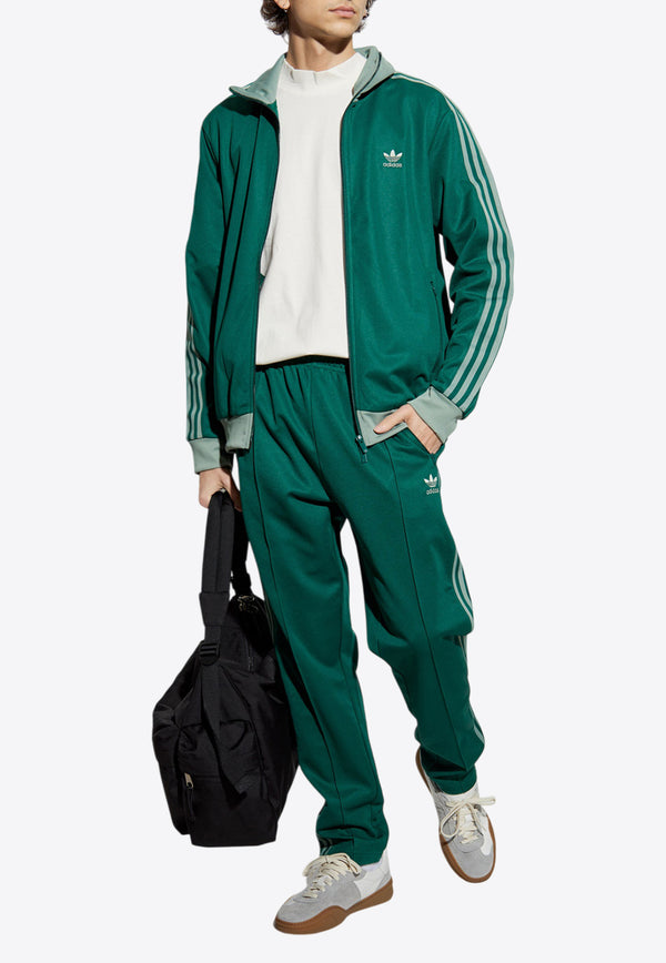 Adidas Originals Adicolor Logo Embroidered Track Pants JP2523 0-CGREEN SILGRN