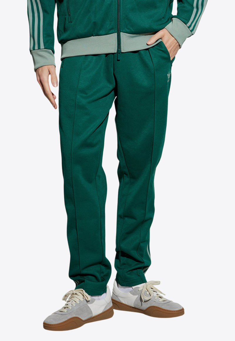 Adidas Originals Adicolor Logo Embroidered Track Pants JP2523 0-CGREEN SILGRN