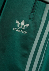 Adidas Originals Adicolor Logo Embroidered Track Pants JP2523 0-CGREEN SILGRN