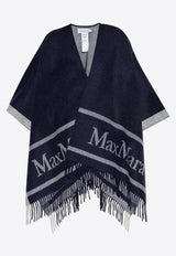 Max Mara Hilde Jacquard Wool Poncho HILDE 2514731051-003