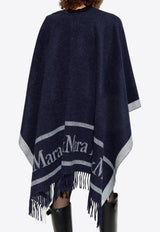 Max Mara Hilde Jacquard Wool Poncho HILDE 2514731051-003