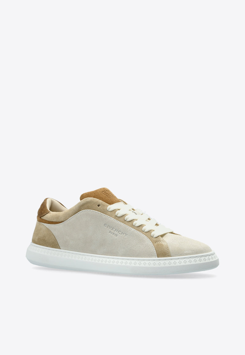 Givenchy Logo-Debossed Suede Sneakers BH00A SH1U8-288