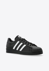 Adidas Originals Superstar 82 Leather Low-Top Sneakers JI2026 M-CBLACK FTWWHT CBLACK