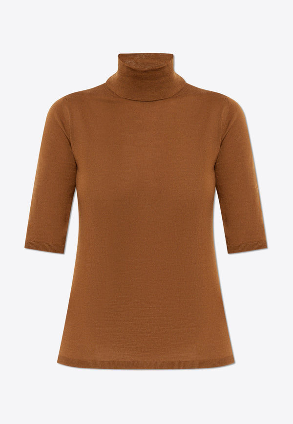 Max Mara Cecina Wool Knit Turtleneck Sweater CECINA 2511361081-006