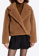 Max Mara Gardone Cropped Teddy Bear Icon Coat GARDONE 2511081051-001