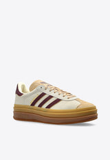 Adidas Originals Gazelle Bold Suede Low-Top Sneakers JQ5127 0-CREWHT MAROON MAGBEI