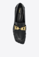 Chloé Miles Type Leather Loafers CHC25S08L QP-001