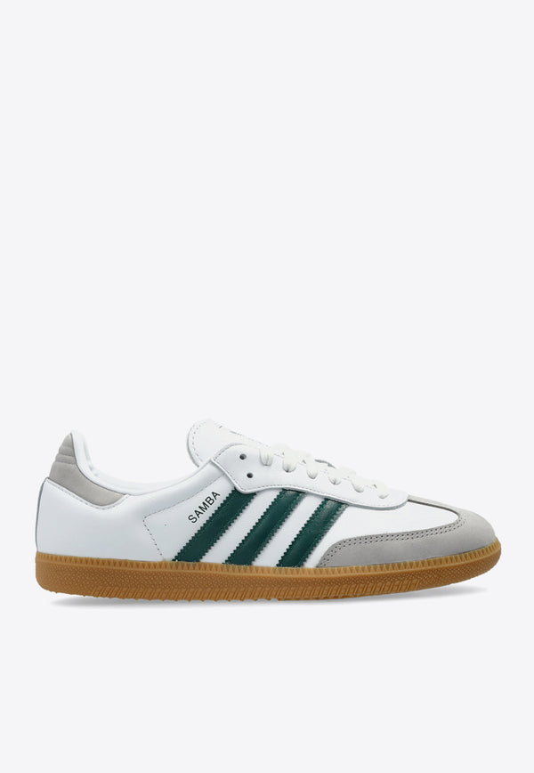 Adidas Originals Samba OG Low-Top Sneakers JI2724 0-FTWWHT CGREEN GRETWO