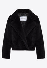 Max Mara Oggeri Cropped Teddy Bear Icon Coat OGGERI 2511081061-008