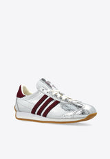 Adidas Originals Country OG Leather Low-Top Sneakers JQ5111 0-SILVMT MAROON OWHITE