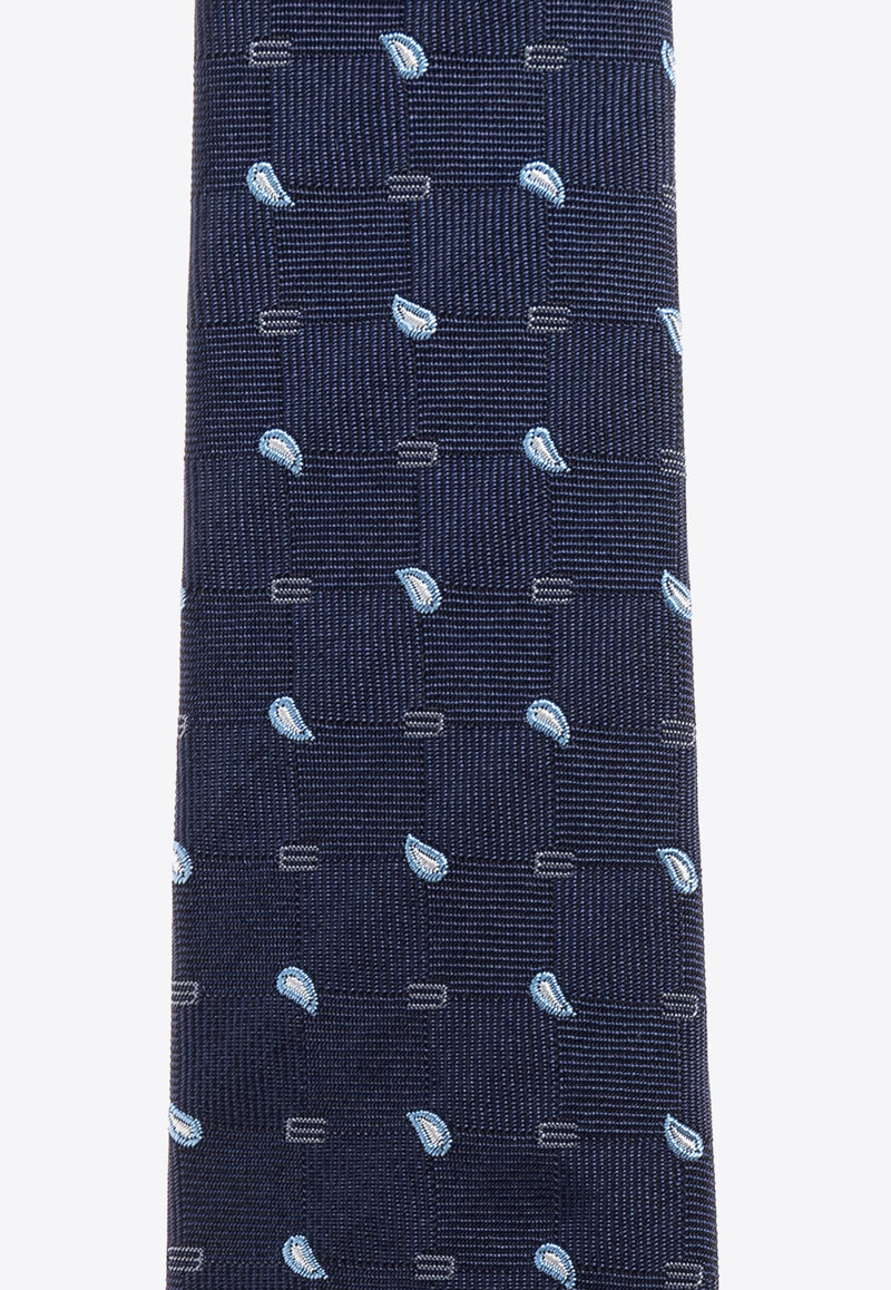 Etro Patterned Silk Tie MASA0001 AQ131-S9883