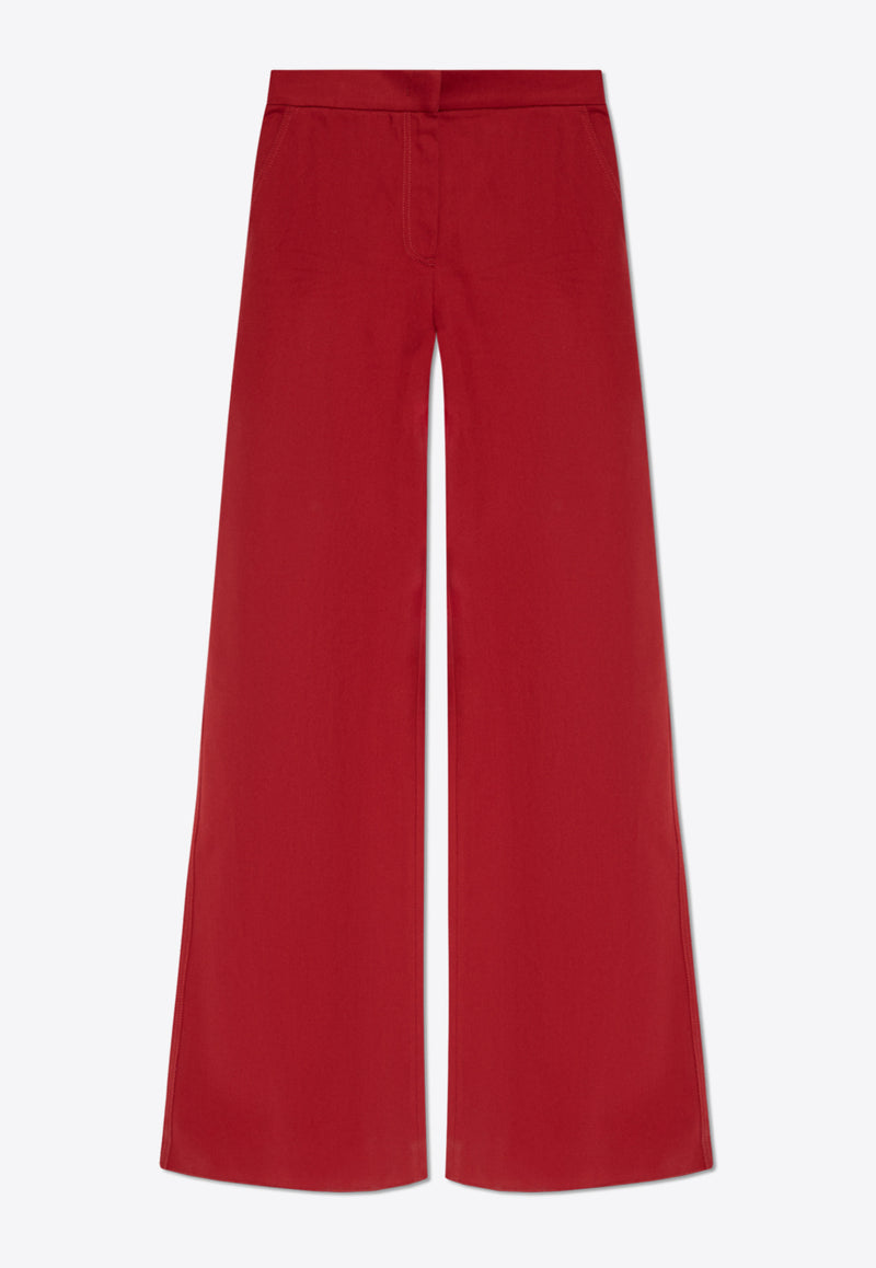 Max Mara Ruggero Cotton Drill Straight Pants RUGGERO 2511131051-003